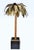 Maison Jansen Huge 5 Light Bamboo Bronze & Brass Palm Tree Floor Lamp Paris 1965 For Sale - Image 12 of 13