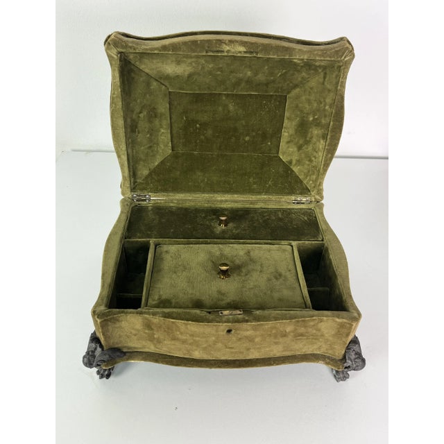French Jewellery Box, 1940s For Sale - Image 10 of 18