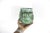 Vintage Textured Green Pottery Vase For Sale - Image 12 of 12