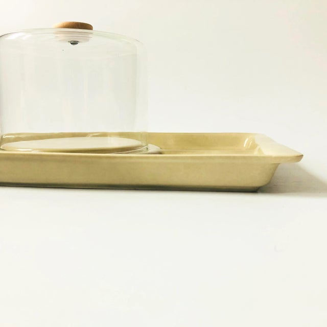 Large Cheese and Cracker Tray With Cloche For Sale In San Francisco - Image 6 of 10