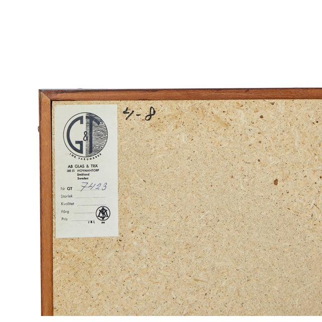 Large Mid-Century Harlequin Wall Mirror from G&T, 1960 For Sale - Image 6 of 7