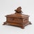 19th Century Black Forest Carved Wood Casket With Birds For Sale - Image 12 of 18
