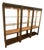 Attributed/Styled After a Vintage Henry Link for Lexington Rattan Furniture Collection. Lighted Etagere Bookcase Mid 1970's For Sale