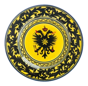Eagle Salad Plate 9", Contrade Dinnerware From Siena