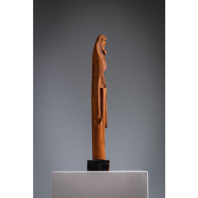 Wood Abstract Art Deco Figure, 1920s, Wood For Sale - Image 7 of 18