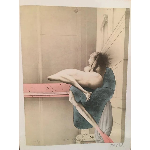 Tribute to Michelangelo is an abstract color etching realized by the German artist Paul Wunderlich (Eberswalde, 1927 -...