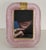Italian Murano Twist Glass Picture Frame in Pink from Barovier & Toso, 1990s For Sale - Image 4 of 12