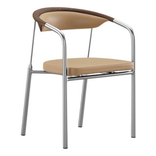 Chairman Chair in Walnut with Upholstery in Sand by Henrik Tengler for One Collection For Sale