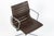 Eames Herman Miller Brown Leather Aluminum Group Thin Pad Desk Chair, 2008 For Sale - Image 10 of 18