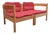 Mid-Century Danish Sofa by Jørgen Bækmark, 1960s, Set of 2 For Sale