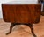 1860s Antique Federal Flame Mahogany Drop-Leaf Table / Sofa Table For Sale - Image 15 of 18