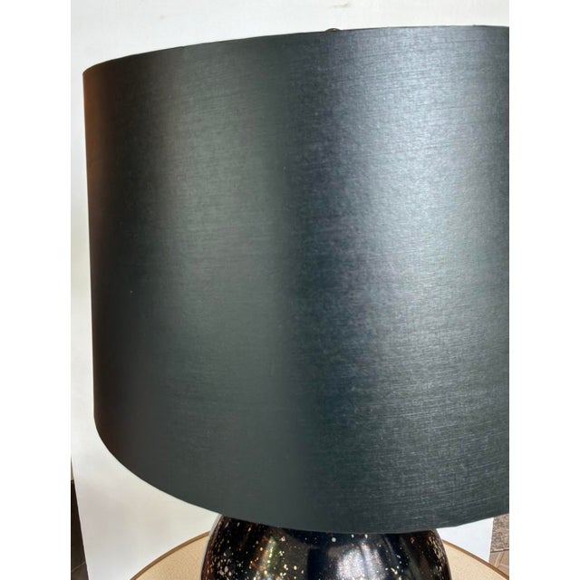 Modern Arteriors Modern Reactive Mercury Glass Table Lamp For Sale - Image 3 of 4