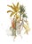 Chinoiserie Tropical Scenic Mural Panel, Wildlife Jungle on Gilded Background For Sale