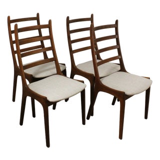 Teak Dining Chairs from KS Møbler, 1960s, Set of 4 For Sale