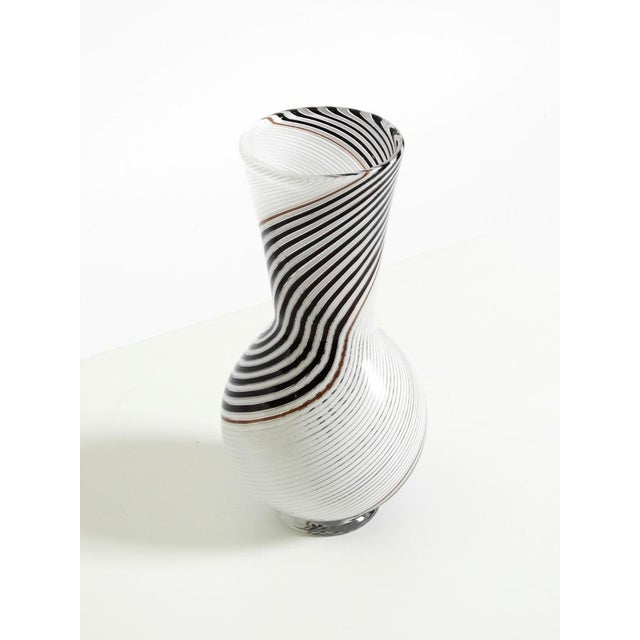 Mid-Century Italian Murano Glass Vase by Dino Martens for Aureliano Toso, 1950s For Sale - Image 6 of 18