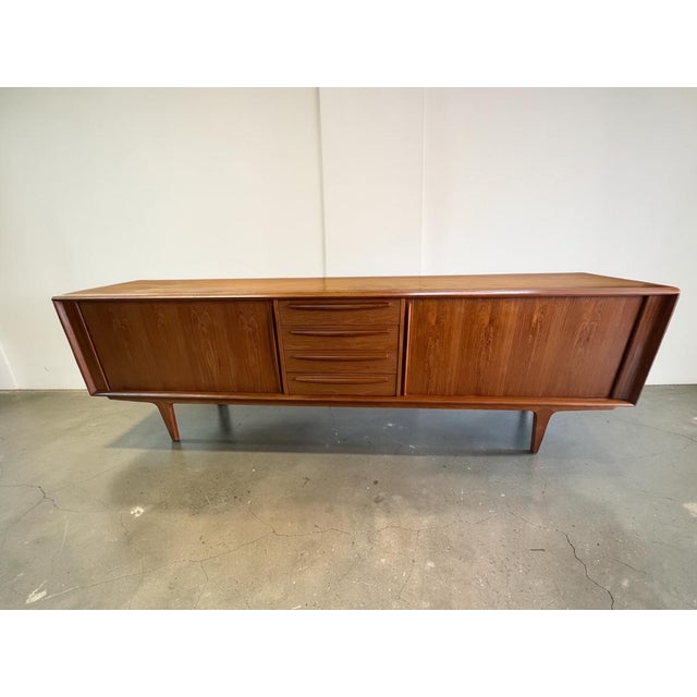 Model 1560 Teak Sideboard from Bernhard Pedersen & Søn, 1960s For Sale - Image 16 of 16