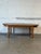 Brown Oak Inset Tile Top Oval Coffee Table With Scalloped Apron Vintage Mid-Century Modern 1970s For Sale - Image 8 of 10