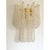 Gold Conchiglie Gold Murano Glass Wall Sconces by Simoeng, Set of 2 For Sale - Image 8 of 10