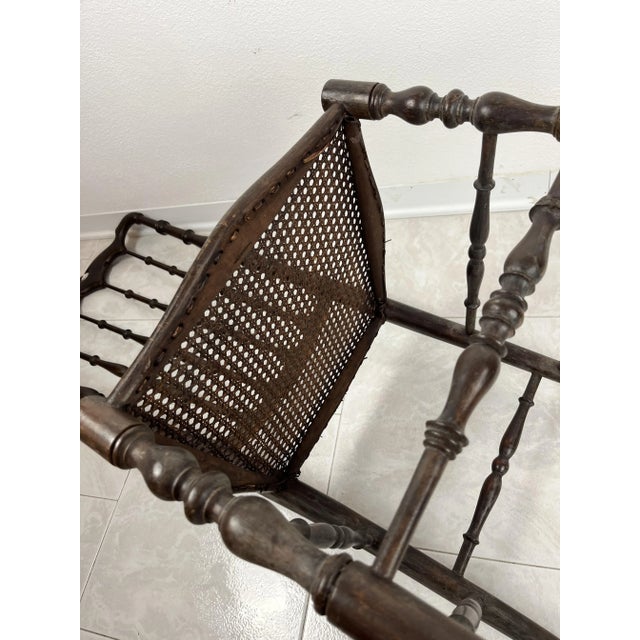 Wood Chiavarina Chair, Italy, 1960s For Sale - Image 7 of 8