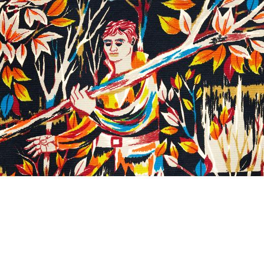 Rug & Kilim Vintage Jean Claude Bissery Signed Pictorial Tapestry “Bûcheron”- Rug & Kilim For Sale - Image 4 of 6