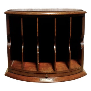 Victorian Oak Telegram Box, 1900s For Sale