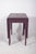 Square-top table. In dark wood, it has a polished finish, giving the piece a sober and timeless look. The top is made up...