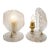 1940s Barovier & Toso Bell Table Lamps - Pair For Sale