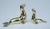 Vintage: C.1960-70's,, Are these whimsical polished brass seals, a larger one and a smaller one, hence "mama and her cub."...