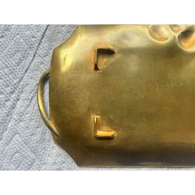 Late 19th Century Art Nouveau Bronze Dore Vide-Poche Tray For Sale - Image 5 of 10