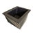 1980s Ron Dier Postmodern Ceramic "Theta" Planter With Matte Black and Platinum Glaze For Sale - Image 9 of 10