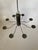 Vintage Metal Eight Arm Chandelier For Sale In New York - Image 6 of 10