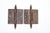 Victorian style door hinges made of cast iron with steeple tips, three knuckles, and a template hole pattern. The original...