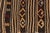 Mid 20th Century Handwoven Brown Tribal Hallway Rug For Sale - Image 9 of 10