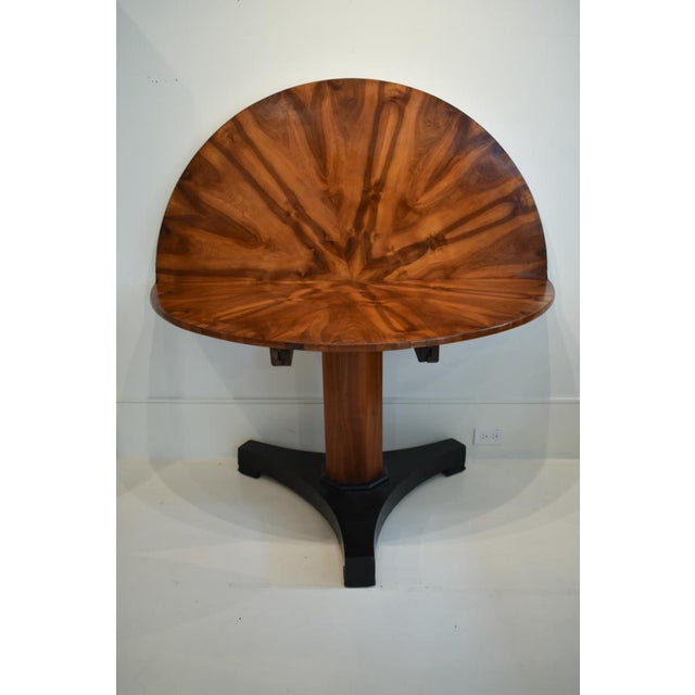 Step into the enchanting world of Art Nouveau with this exquisite 19th Century French Art Nouveau Cross Section Walnut...