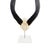 Modern African Nyala Horn on a Lucite Base For Sale - Image 3 of 3