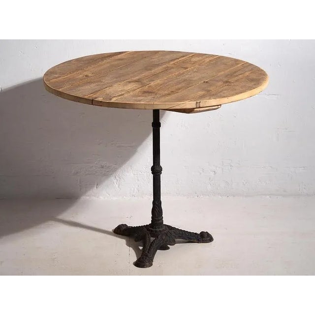 Rustic Round Bar Table, 1920s For Sale - Image 3 of 10