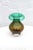 Mid-Century Modern 1960s Ombre Green Glass Vase by Vicke Lindstrand for Kosta Boda For Sale - Image 3 of 7