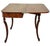 Wood Regency Mahogany Tea Table, 1820 For Sale - Image 7 of 14