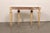 White Mid 20th Century Italian Marble Top Console W/ Swag Accents For Sale - Image 8 of 12