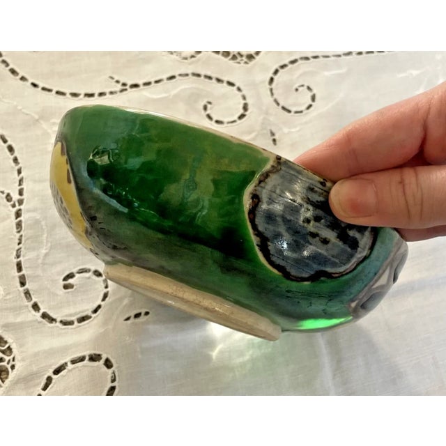 Mid 20th Century Japanese Hand Painted Pottery Tea Set- 21 Pieces For Sale - Image 9 of 15