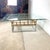1970s Hollywood Regency Bamboo and Chrome Square Glass Coffee Table For Sale - Image 16 of 18