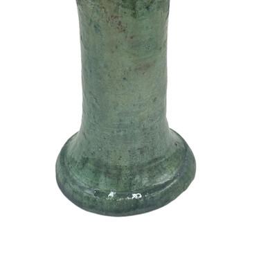 Moroccan Moroccan Tamegroute Glazed Candlestick Holder For Sale - Image 3 of 4