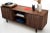 Scandinavian Design Walnut Dresser For Sale - Image 3 of 7