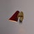 1960s Stilnovo Perforated Red Metal and Brass Articulating Sconces - a Pair For Sale In Los Angeles - Image 6 of 18