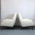 Ivory Set of Italian White Velvet Armchairs, 1950s For Sale - Image 8 of 18