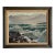 Vintage Original Oil Painting; Framed Seascape by Luella Bitterlie 1980s For Sale