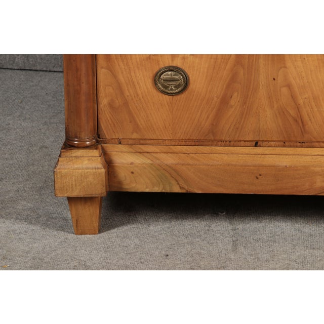 Biedermeier Top Display Cabinet in Walnutm Southern Germany For Sale - Image 11 of 18