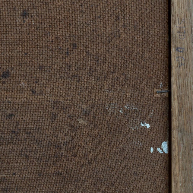 Lita, Large Abstract Composition, 1980s, Oil on Board For Sale - Image 9 of 10