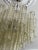 Medium Size Honey-Colored Murano Tubular Chandelier For Sale - Image 6 of 8