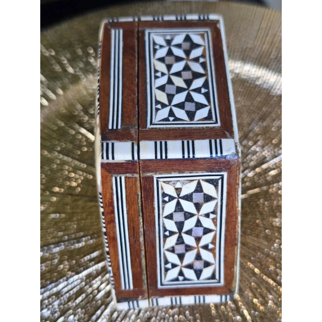 Mid 20th Century Persian Khatam Lidded Box For Sale - Image 14 of 18